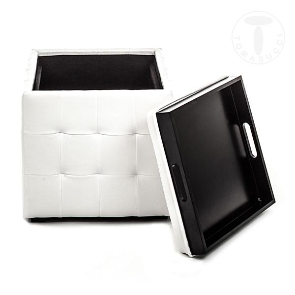 Tomasucci pouf DIZZY WHITE Italy