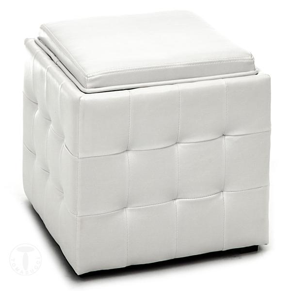 Tomasucci pouf DIZZY WHITE Italy