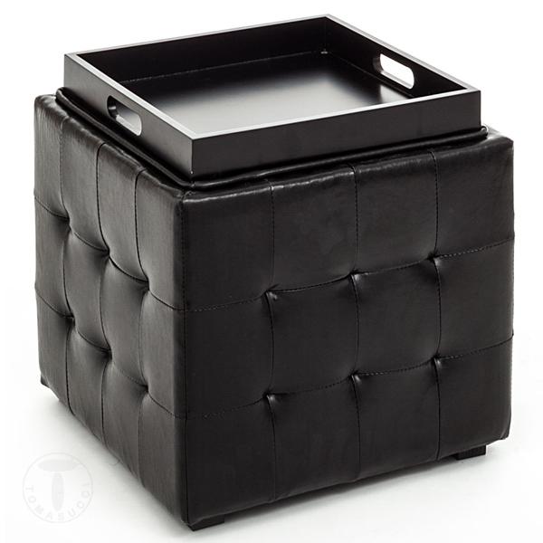 Tomasucci pouf DIZZY BLACK In Linea