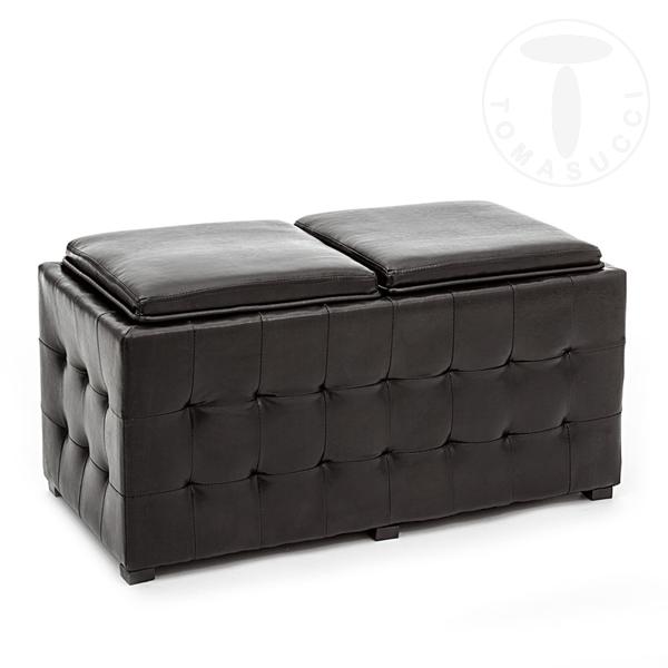 Tomasucci doppio pouf DIZZY BLACK Promozione