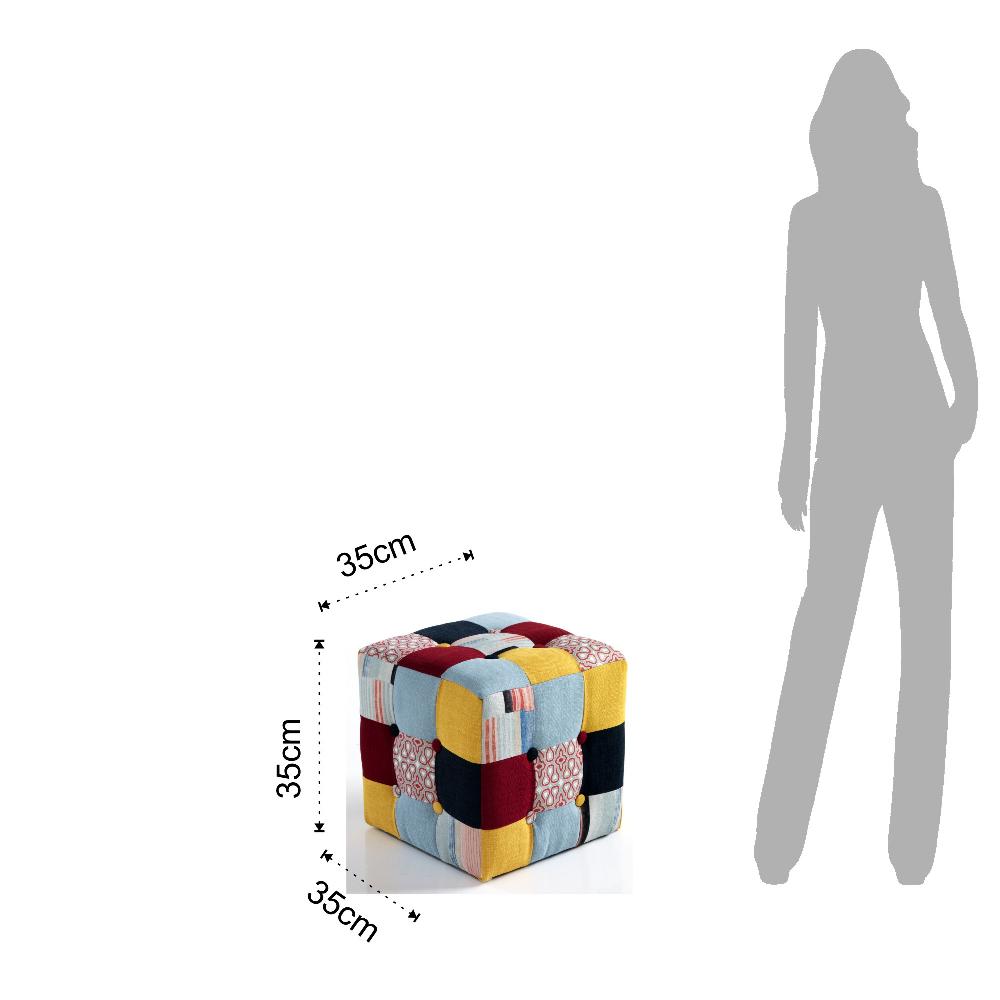 Tomasucci pouf KALEIDOS Qualità Garantita