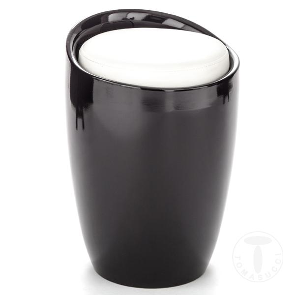 Tomasucci pouf contenitore PILLOW BLACK Negozi Online