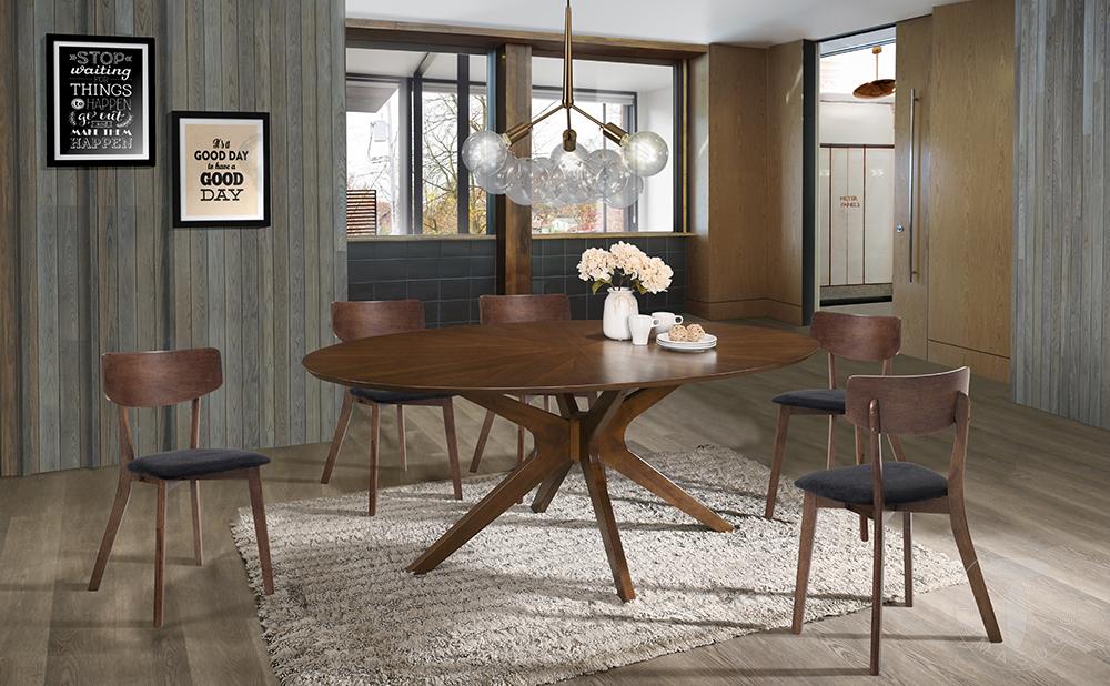 Tomasucci Tavolo ovale TALLIN DARK WOOD Fino Al -60%