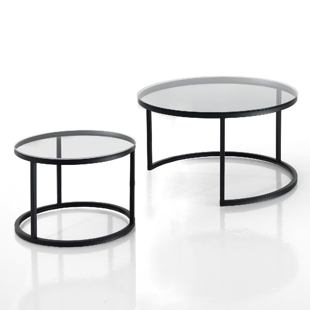Tomasucci Set 2 tavolini GABRIEL EVO CLEAR Enormi risparmi