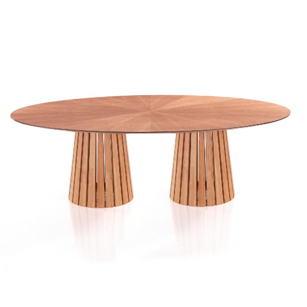 Tomasucci Tavolo ovale VOLGA WOOD Fino al 65% di sconto