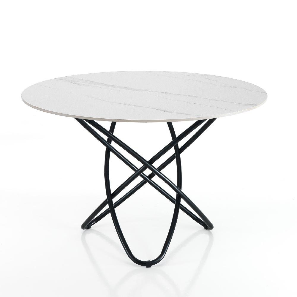 Tomasucci Tavolo HULA HOOP WHITE MARBLE Esporta salva