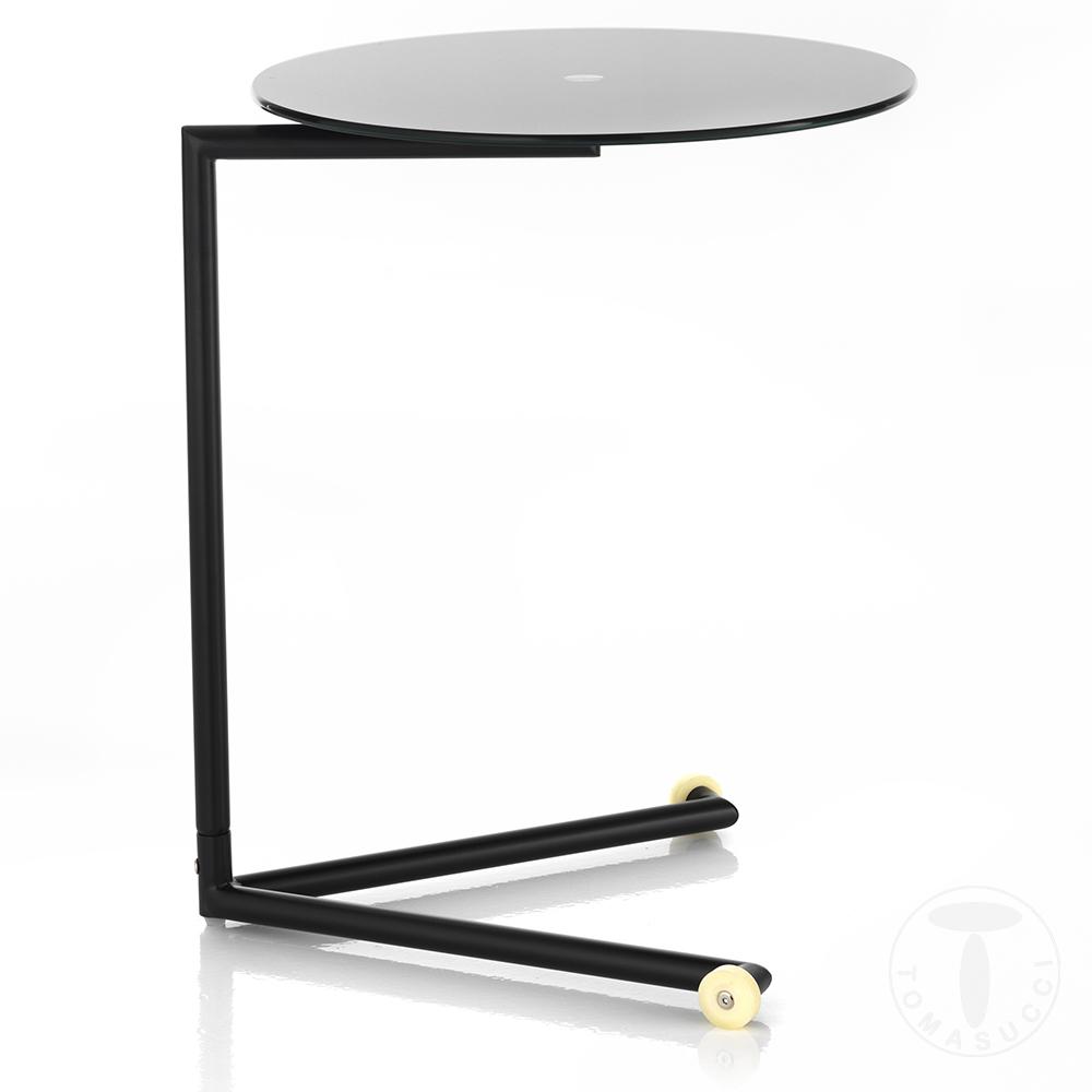 Tomasucci tavolino con ruote HARDY BLACK 2025