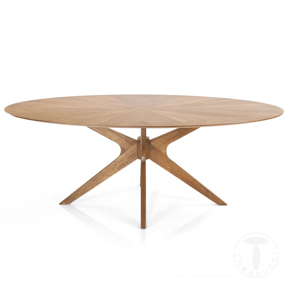 Tomasucci Tavolo ovale TALLIN WOOD Qualità Garantita