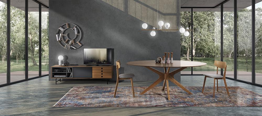 Tomasucci Tavolo ovale TALLIN WOOD Qualità Garantita