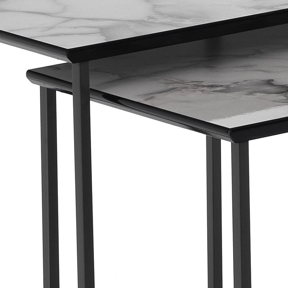 Tomasucci Set 2 tavolini THIN WHITE MARBLE Negozi Online