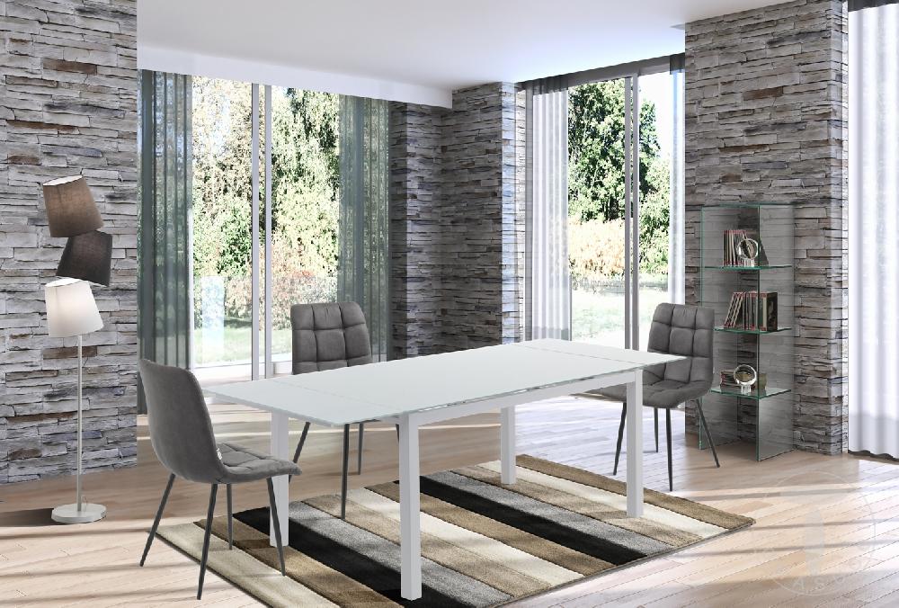 Tomasucci tavolo rettangolare allungabile NEW DAILY 140 WHITE Outlet