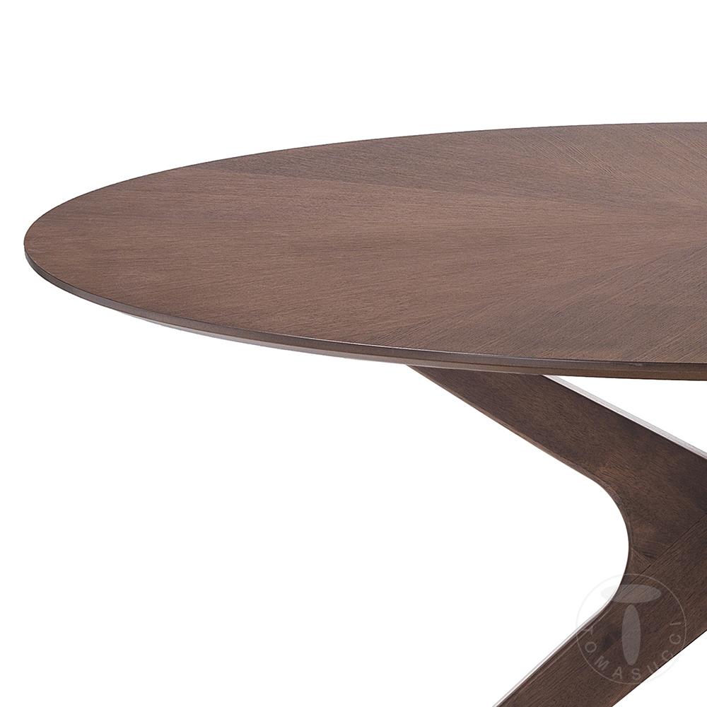 Tomasucci Tavolo rotondo TALLIN DARK WOOD Saldi