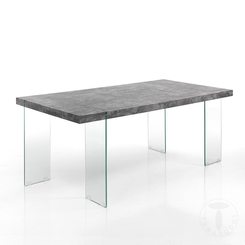 Tomasucci tavolo WAVER CEMENT Vendite stagionali
