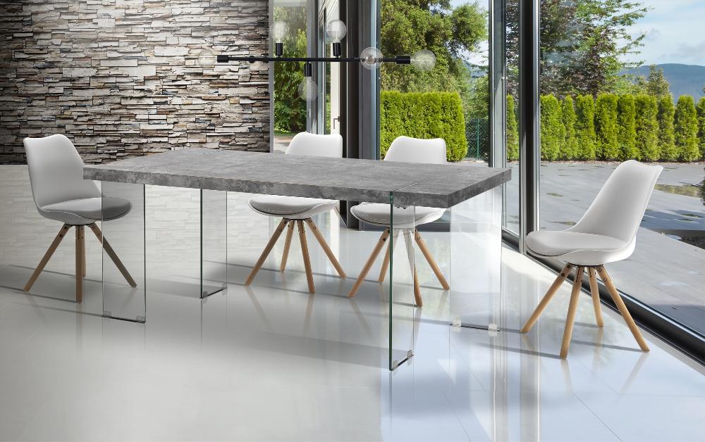 Tomasucci tavolo WAVER CEMENT Vendite stagionali