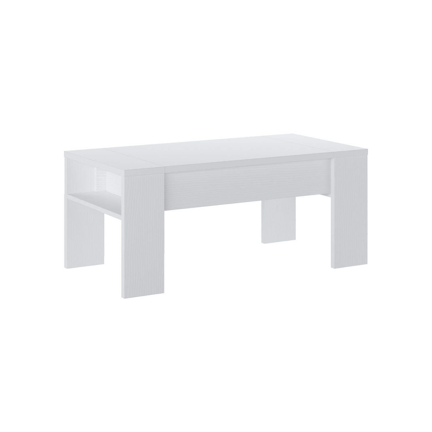 Tomasucci Tavolino contenitore JAMES TOTAL WHITE