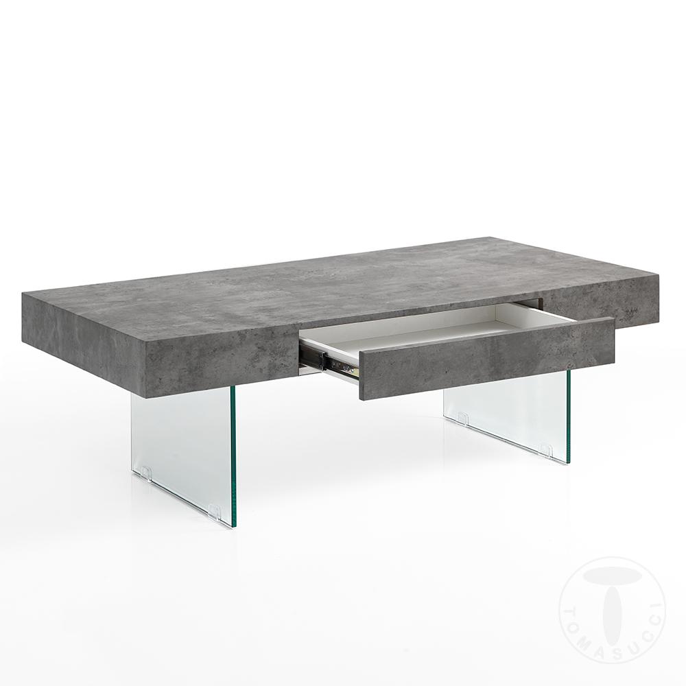 Tomasucci tavolino WAVER CEMENT Offerta settimanale