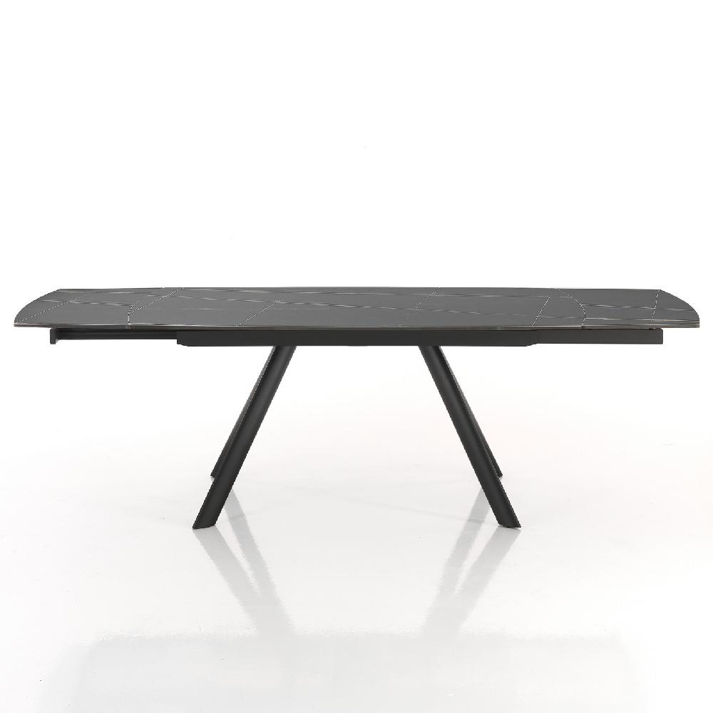 Tomasucci Tavolo allungabile TOKI BLACK MARBLE Ritorno libero