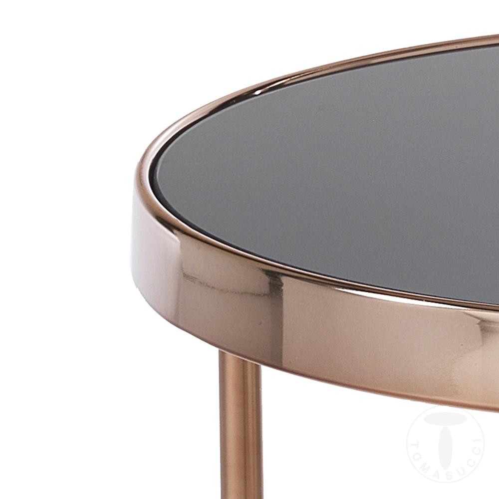 Tomasucci Tavolino / Comodino TWO RINGS ROSE GOLD Fino al 50% di sconto