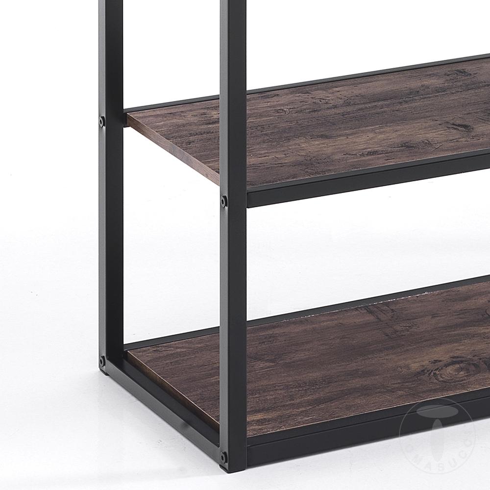Tomasucci Mobile / Libreria JUMBLE HIGH BLACK Trasporto libero internazionale