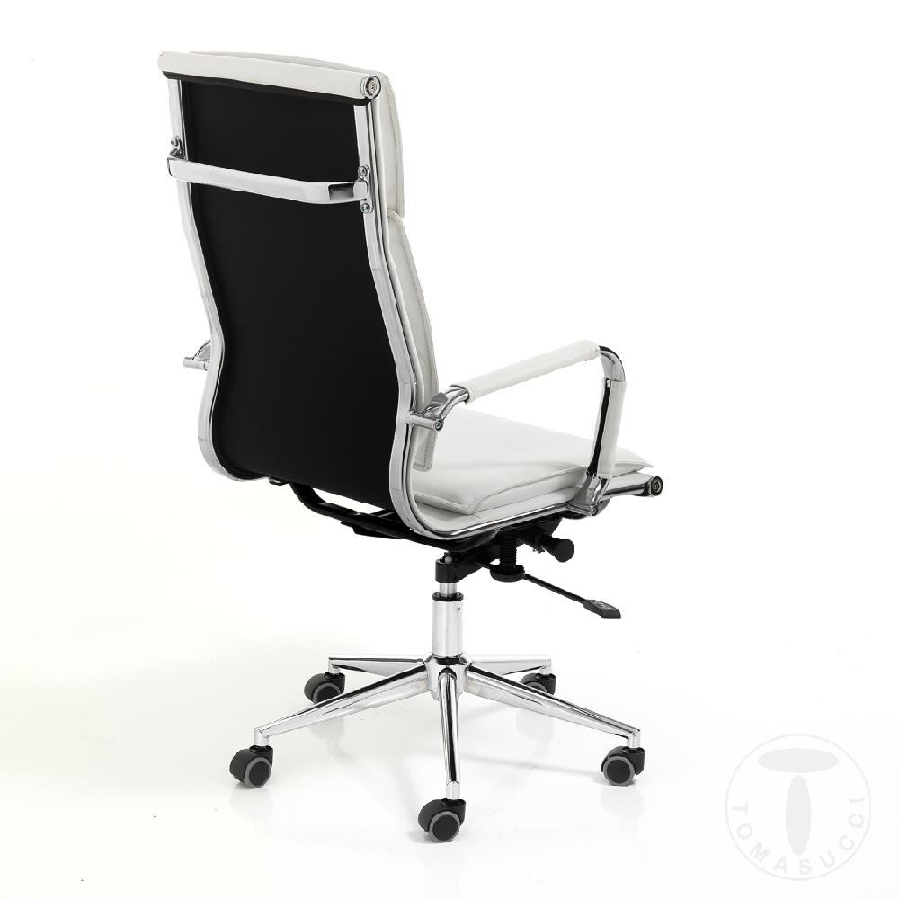 Tomasucci poltrona da ufficio PREMIER WHITE Convenienza
