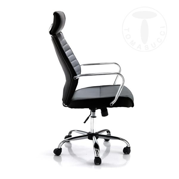 Tomasucci poltrona da ufficio EVOLUTION BLACK Outlet