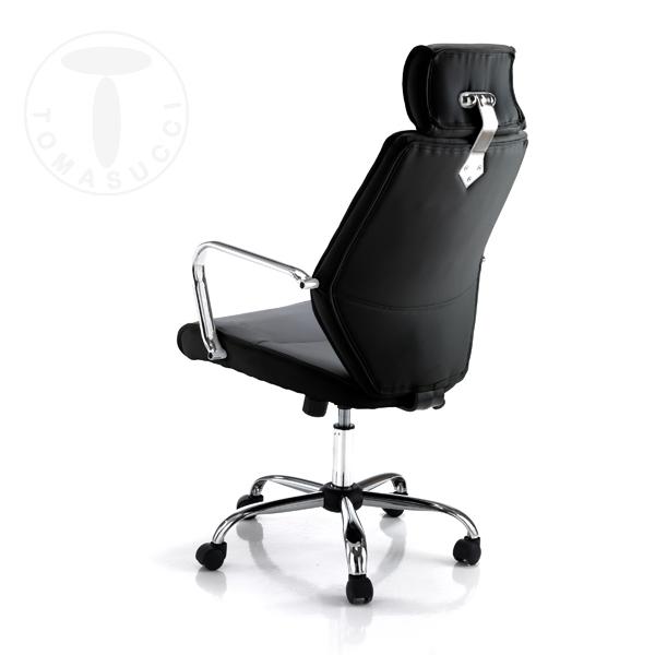 Tomasucci poltrona da ufficio EVOLUTION BLACK Outlet