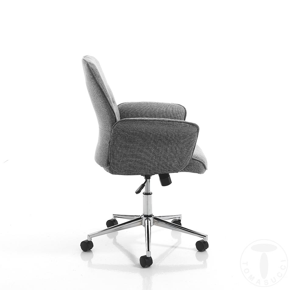 Tomasucci poltrona da ufficio DONY GREY Super Saving Price