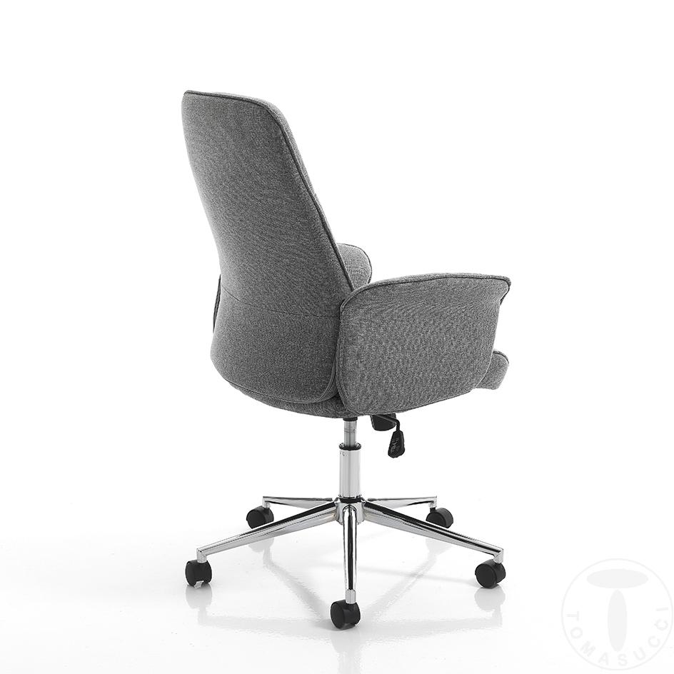 Tomasucci poltrona da ufficio DONY HIGH GREY Offerta settimanale