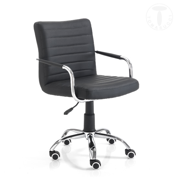 Tomasucci poltrona da ufficio MILKO BLACK Fino al 65% di sconto