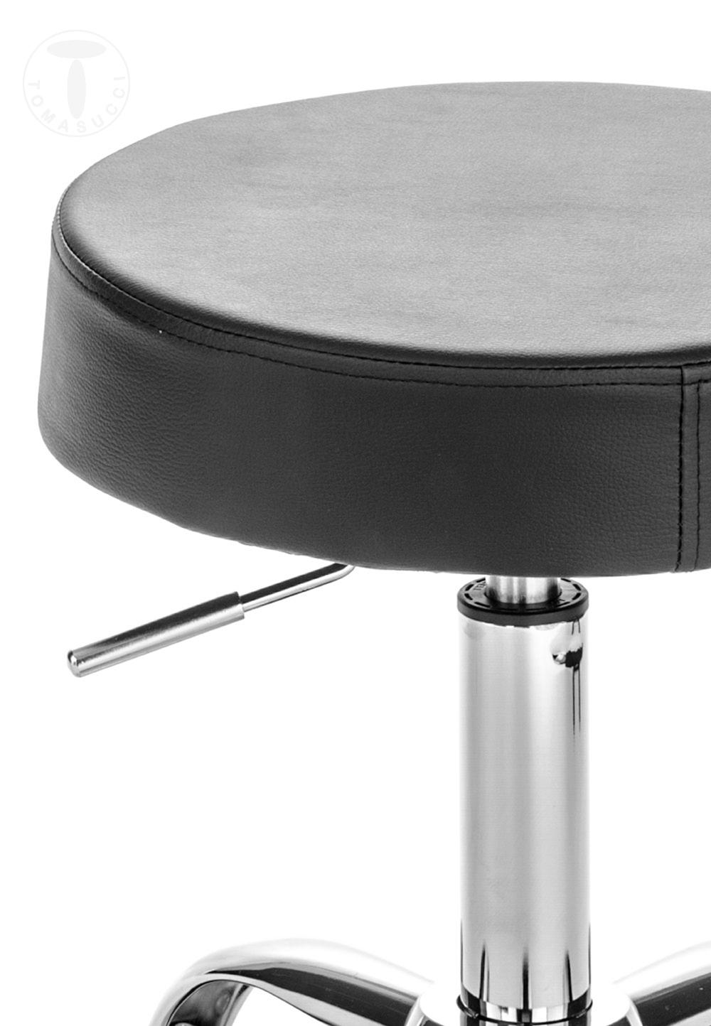 Tomasucci sgabello per scrittoio TIZIO BLACK Only for today