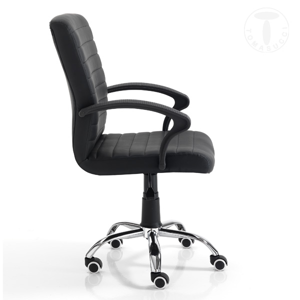 Tomasucci poltrona da ufficio PANY HIGH BLACK Enormi sconti