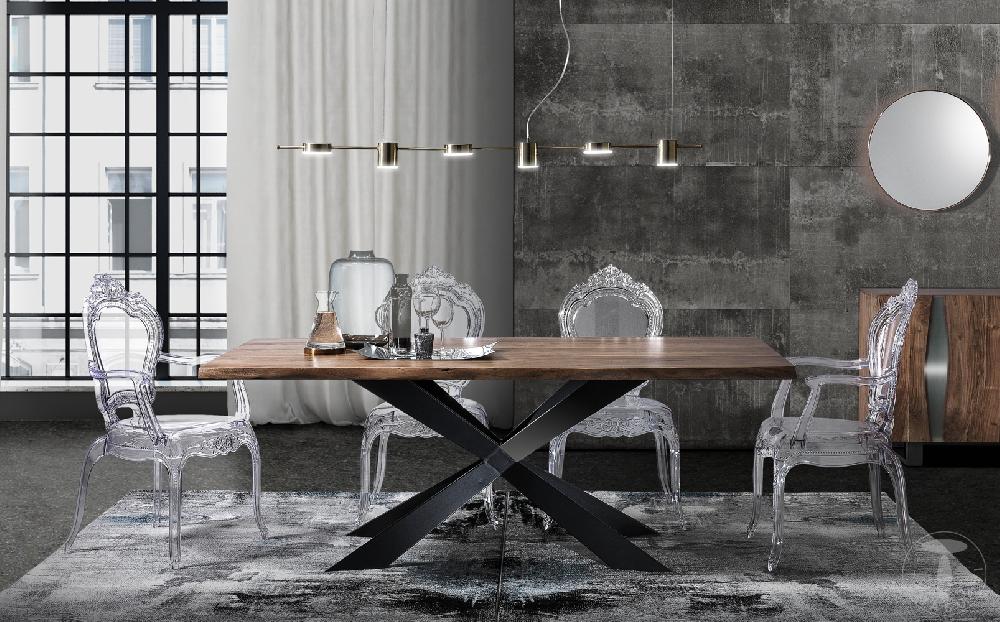 Tomasucci sedia con braccioli da interno / esterno LISBONA CLEAR PLUS Black Friday Prezzi