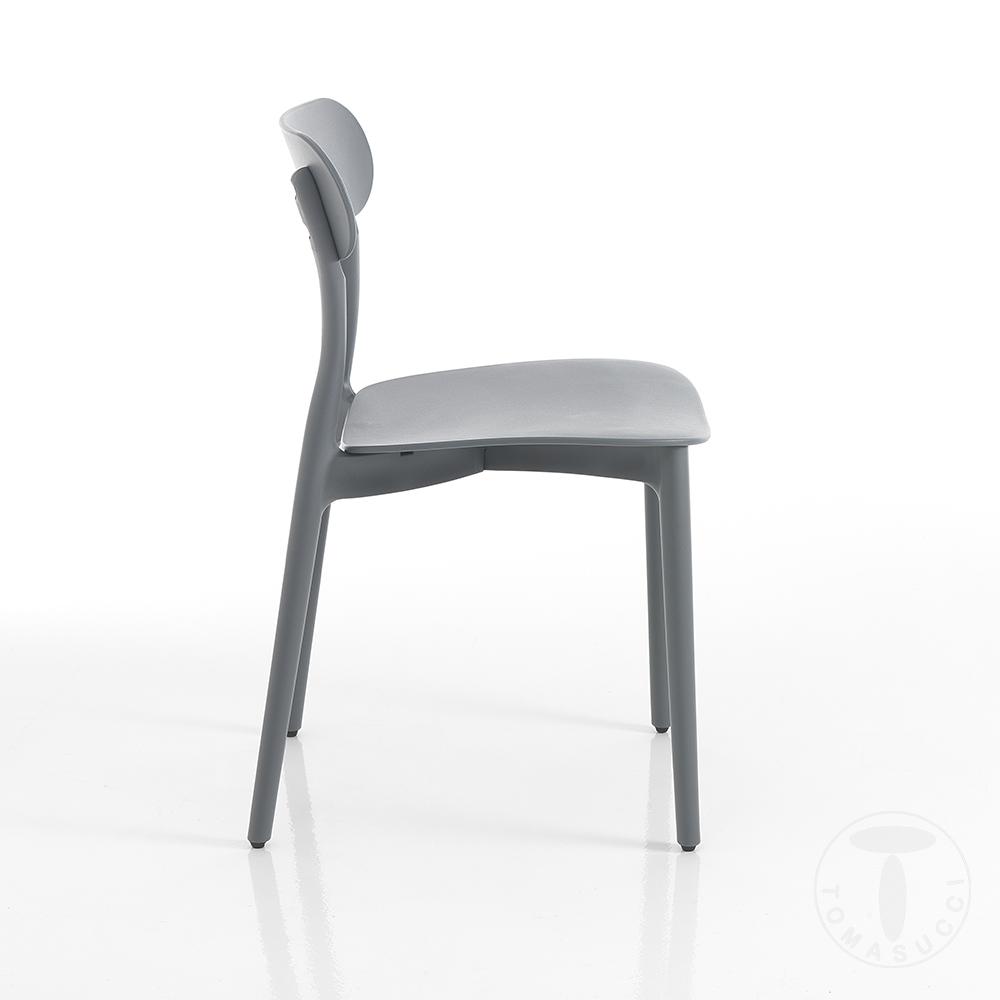 Tomasucci sedia da interno / esterno STOCCOLMA GREY 50% di sconto per tempo limitato