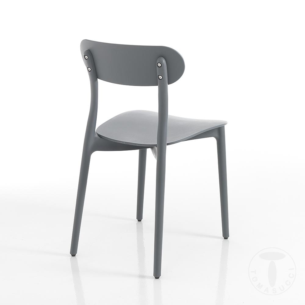 Tomasucci sedia da interno / esterno STOCCOLMA GREY 50% di sconto per tempo limitato