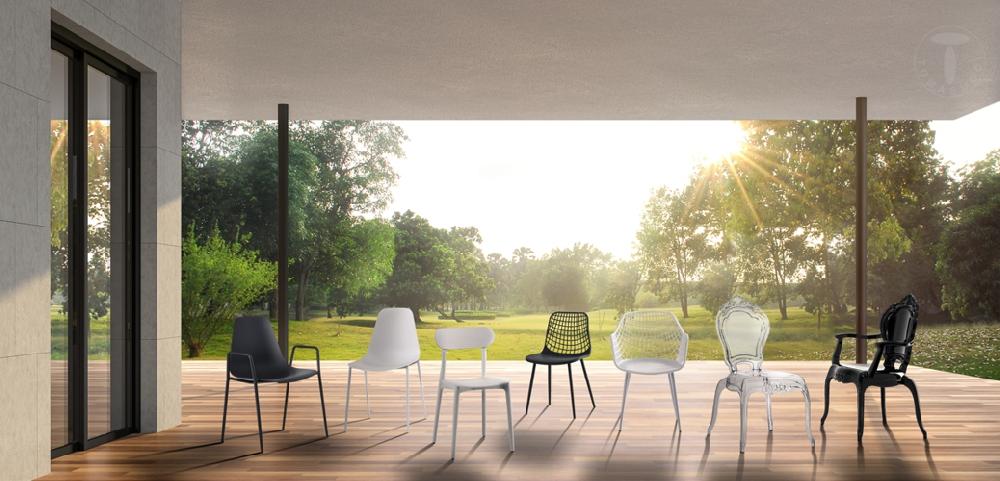 Tomasucci sedia da interno / esterno OSLO WHITE 2025