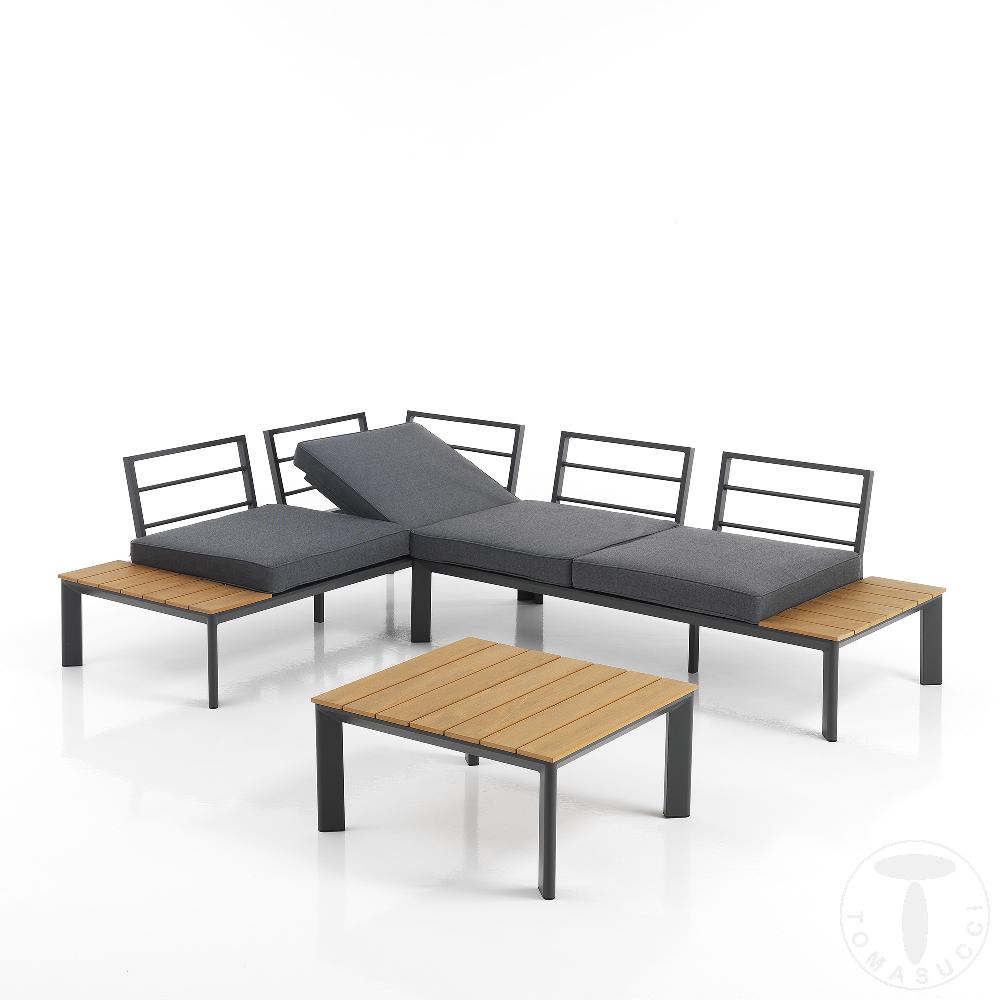 Tomasucci salotto interno / esterno / chaise longue KAMARI Prezzo Ridotto