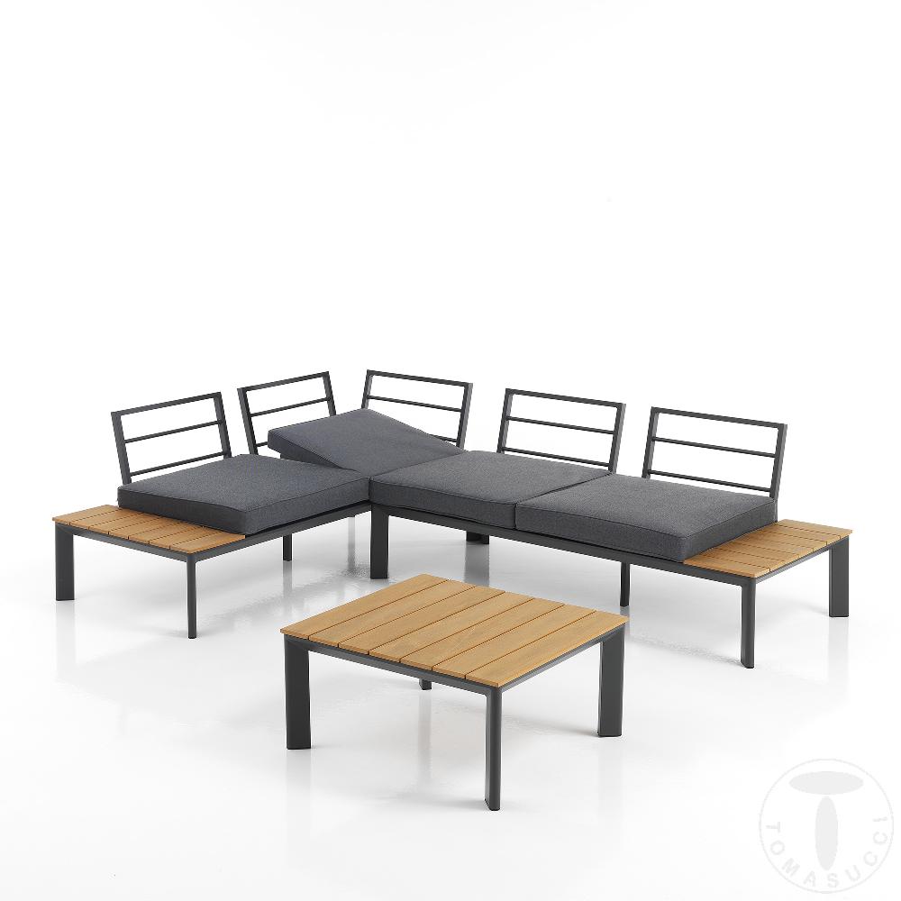 Tomasucci salotto interno / esterno / chaise longue KAMARI Prezzo Ridotto
