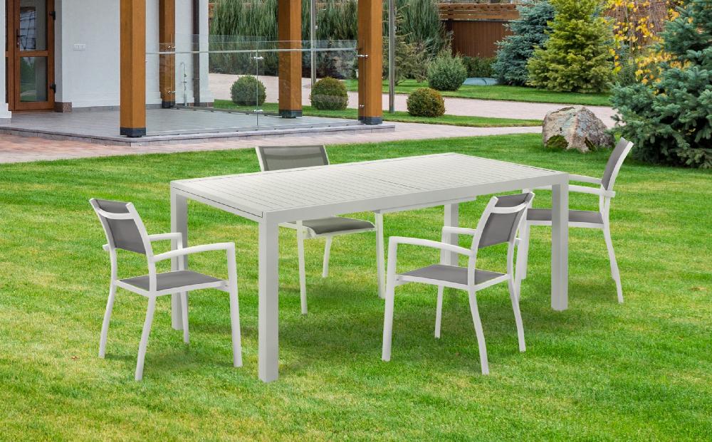 Tomasucci tavolo allungabile NYDRI WHITE - B Presa