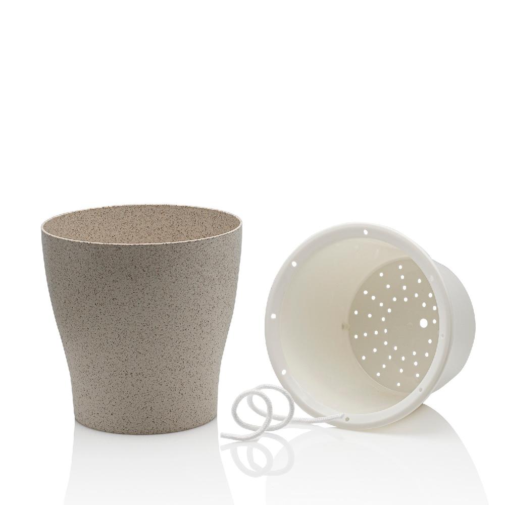 Tomasucci Vaso autoinnaffiante per esterno / interno LOPPY MEDIUM Moda