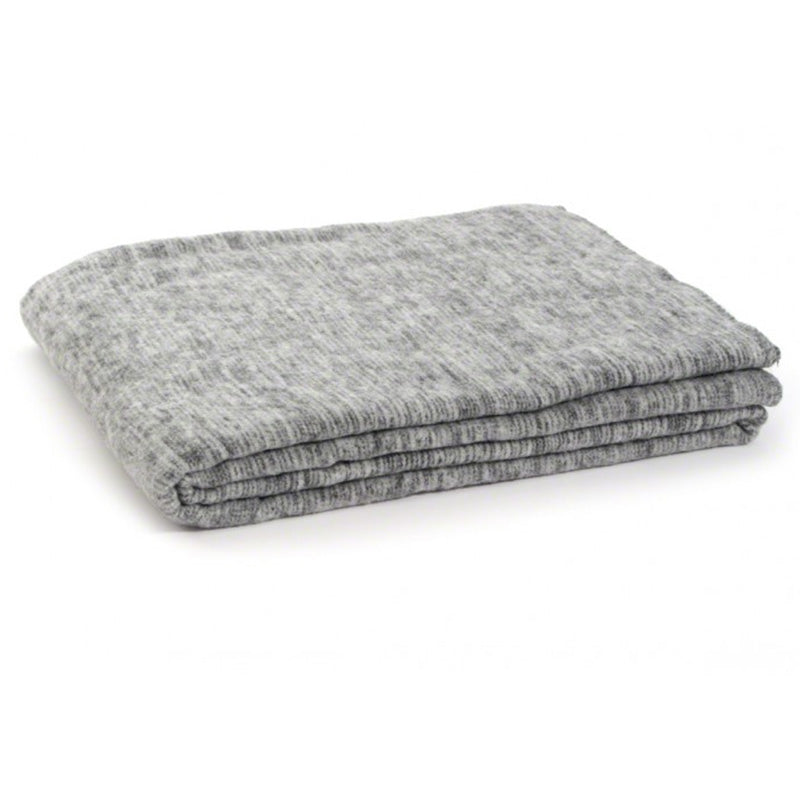 Zenoni & ColombiCoperta misto Lana Riga con disegno Jacquard Grigio