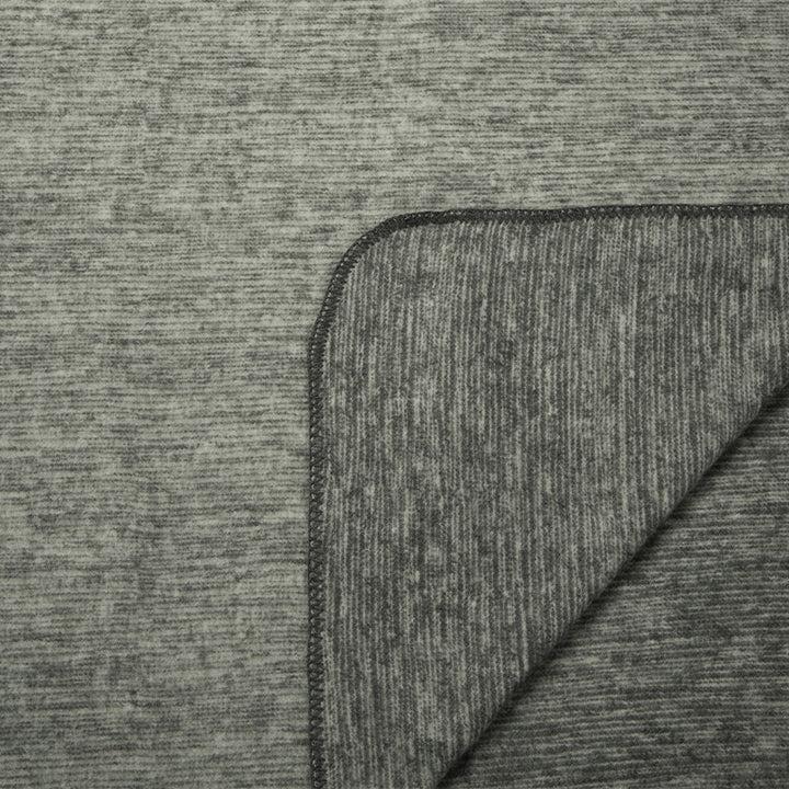 Zenoni & ColombiCoperta misto Lana Riga con disegno Jacquard Grigio Vendita Economica