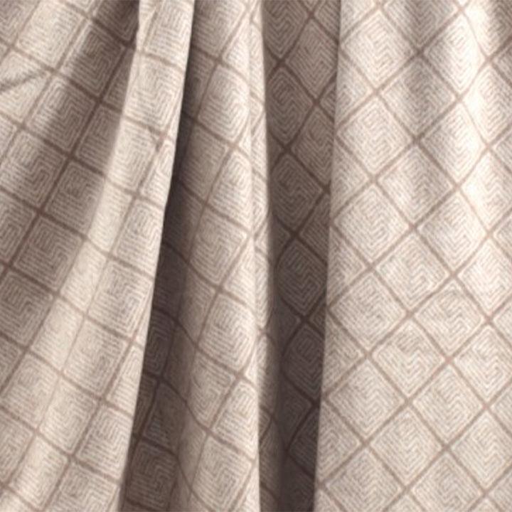 Zenoni & ColombiCoperta misto Lana Damier con disegno Jacquard Beige Vendite Flash