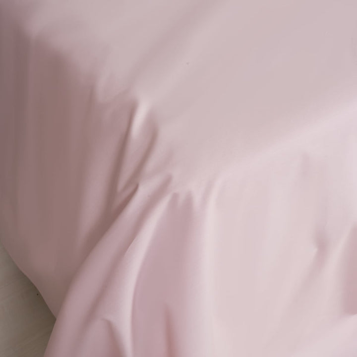 Zenoni & ColombiCopripiumino in 100% Percalle di Cotone Rosa Perla con Federe Promozione Limitata