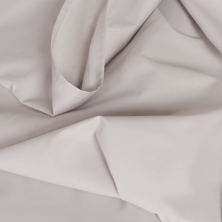 Zenoni & ColombiCopripiumino in 100% Percalle di Cotone Grigio con Federe Fino Al -60%