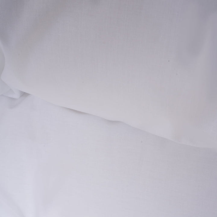 Zenoni & ColombiCopripiumino in 100% Cotone Bianco con Federe Ultimo giorno