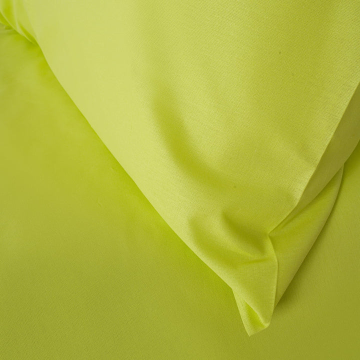 Zenoni & ColombiCopripiumino con federe in 100% Cotone Verde Lime Offerta