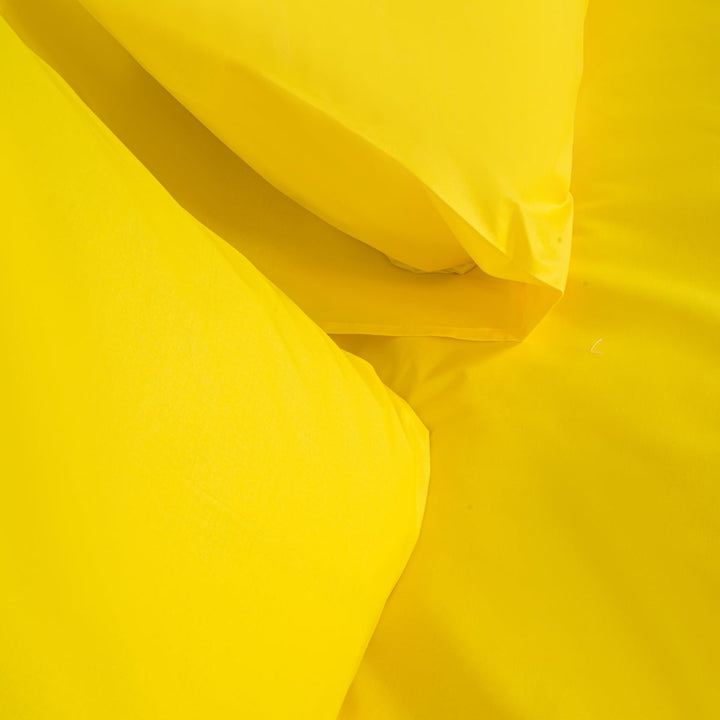 Zenoni & ColombiCopripiumino con federe in 100% Cotone Giallo Economico