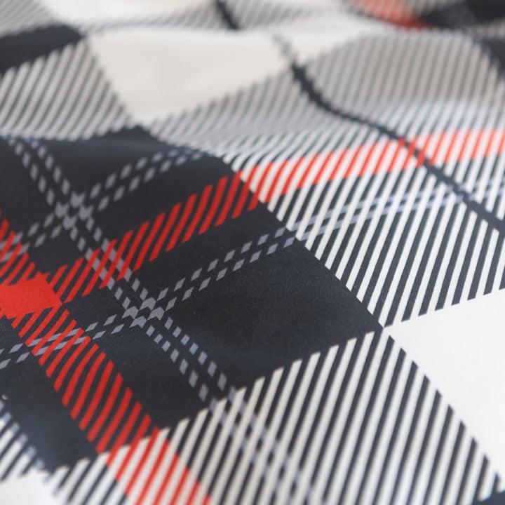 Zenoni & ColombiCopripiumino Glasgow in 100% Raso di Cotone Stampato Fantasia Tartan con Federe Acquista Ora