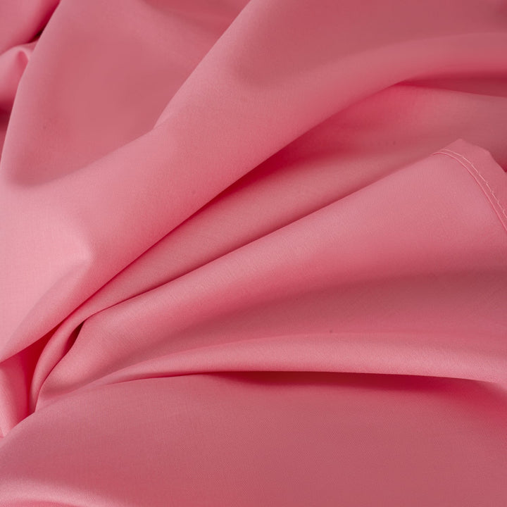 Zenoni & ColombiCompleto Lenzuola in 100% Raso di Cotone Rosa Corallo Offerte