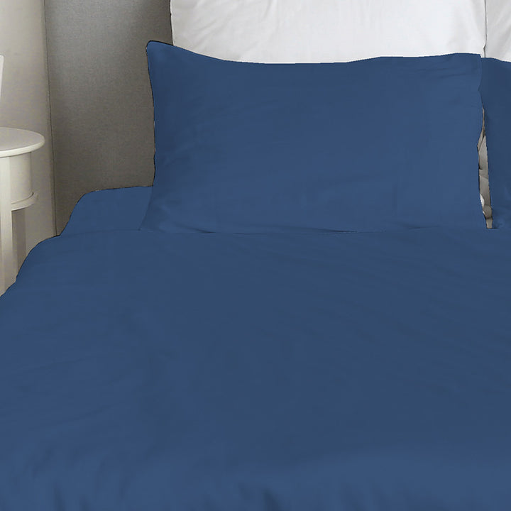 Zenoni & ColombiCompleto Lenzuola in 100% cotone alta qualità Blu navy 2025